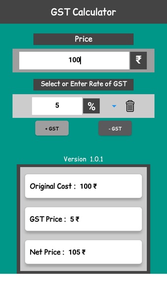 GST Calculator - Preview 2