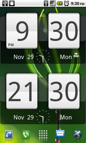 Sense Analog Clock Widget 24 - Preview 3