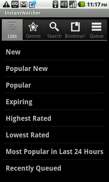 InstantWatcher - Preview 3