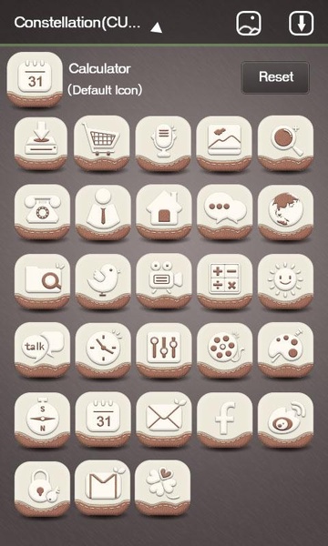 Higan GOLauncher EX Theme - Preview 1