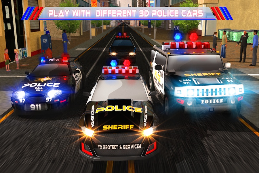 Fast Police Car Chase 3D - Preview 1
