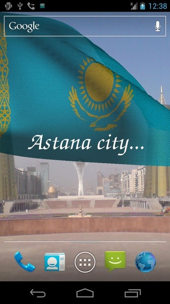 3D Kazakhstan Flag LWP - Preview 5