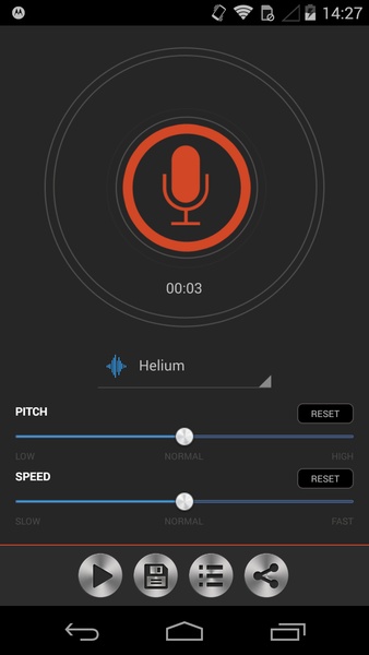 Télécharger Modificateur de voix 1.2 APK pour Android Gratuit