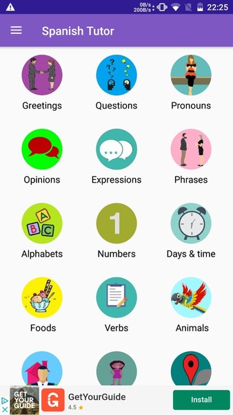 Spanish Tutor - Preview 4