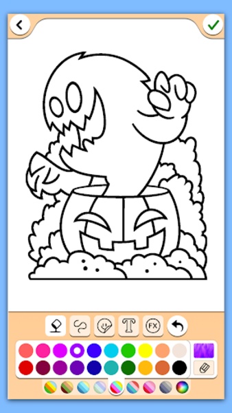 Halloween Coloring Game - Preview 5