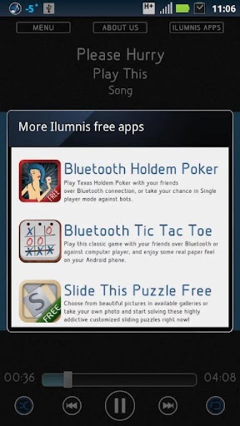 Bluetooth Music Player Free - Preview 3