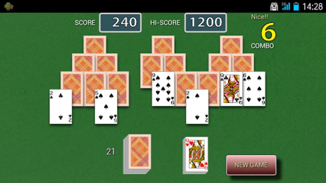 Tri Peaks Solitaire - Preview 2
