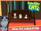 Cute Kitty Cat - 3D Simulator screenshot 1