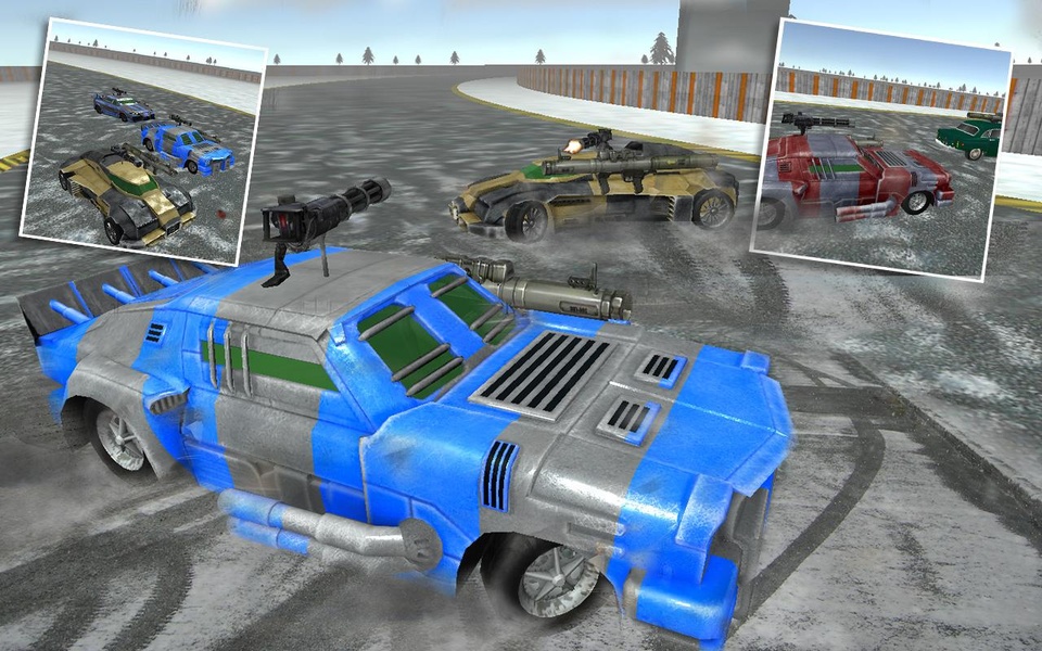 Snow Traffic Car Racing Rider - Preview 11