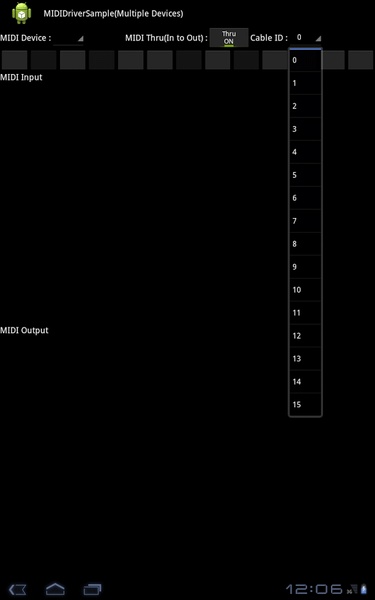 MIDIDriverSample - Preview 1