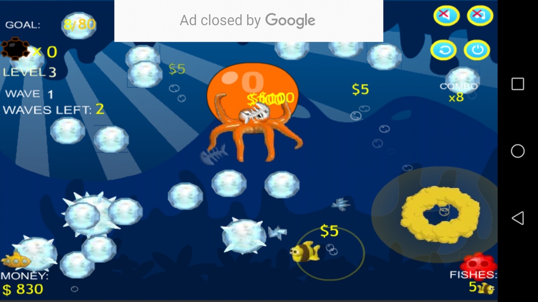 Ocean Octopus Survival - Preview 2