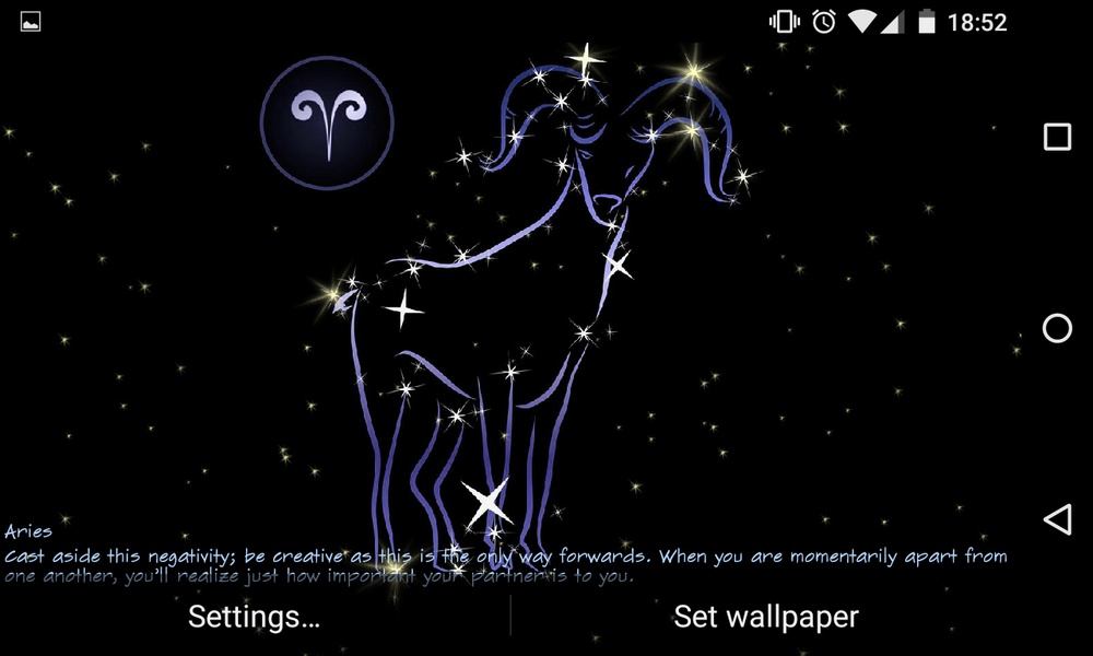 Your Daily Horoscope Live Wallpaper Free - Preview 7