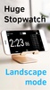 Huge Timer Stopwatch Tabata screenshot 8