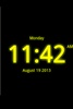 Digital Clock Live Wallpaper-7 screenshot 1