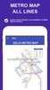 Delhi Metro Route Map And Fare screenshot 1