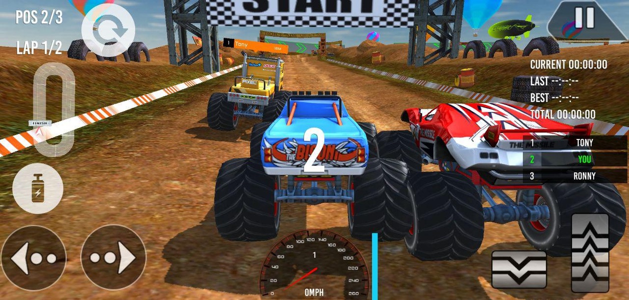Mega Truck Race - Preview 3