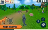 Wolf Simulator: Wild Animals 3 screenshot 8