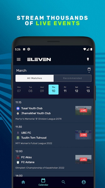 ELEVEN SPORTS for Android Download the APK from Uptodown