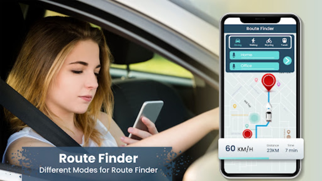 GPS Navigation Live Map Road - Preview 5