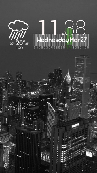 Cute Clock Weather Free - Preview 3