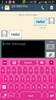 GO Keyboard Pink screenshot 10