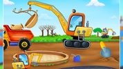 kids builder truck game screenshot 2