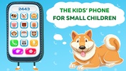 Phone for kids. Sounds, numbers, animals screenshot 1