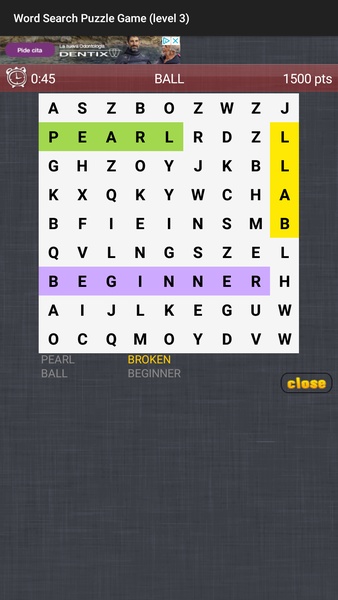 Word Search Puzzle Game - Preview 2