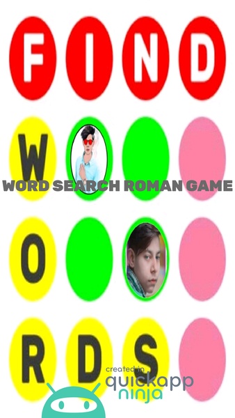 Word Search Roman Game - Preview 2