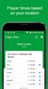 Addin Prayer Times screenshot 1