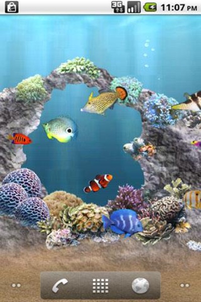 aniPet Aquarium LiveWallpaper - Preview 2