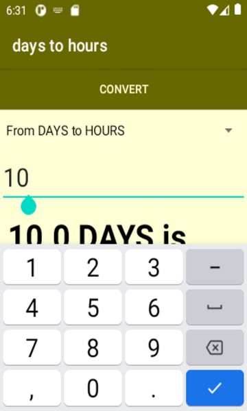 days to hours converter - Preview 3