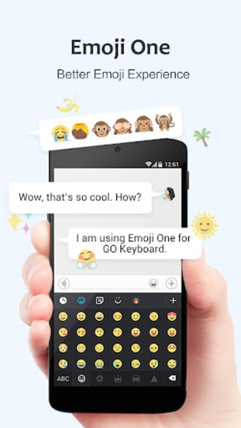 EmojiOne for GO Keyboard - Preview 4