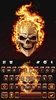 Fierce Burning Skull Keyboard screenshot 1