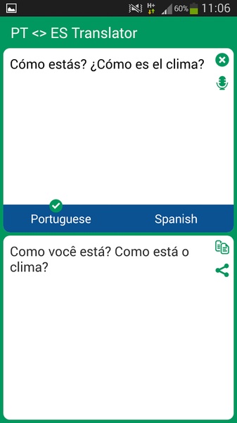 PT <> ES Translator - Preview 2