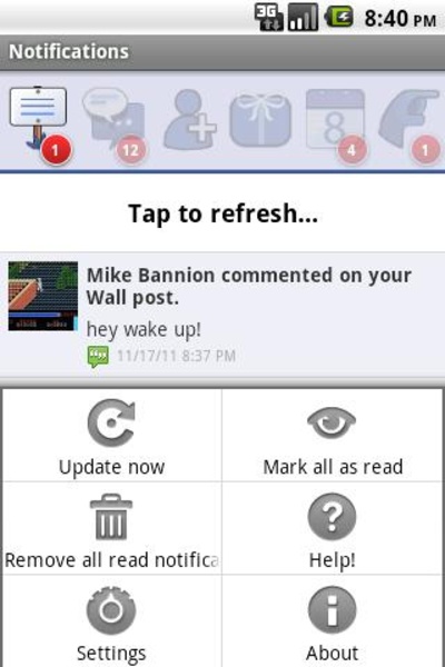 MB Notifications for Facebook (Free) - Preview 3