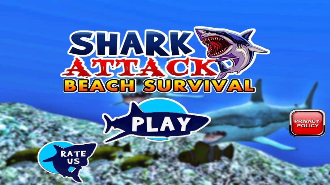 Shark Attack: Fish Predator Ocean Sea Adventure Survival for