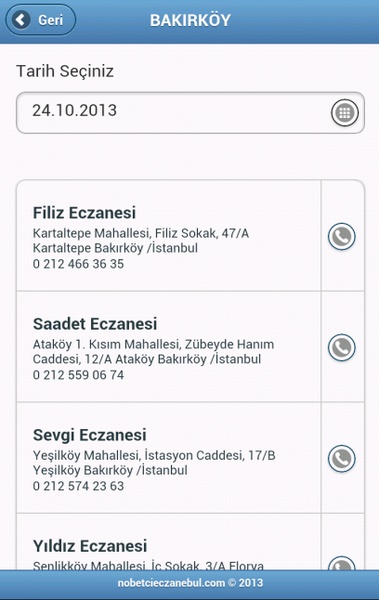nobetcieczanebul.com - Preview 2