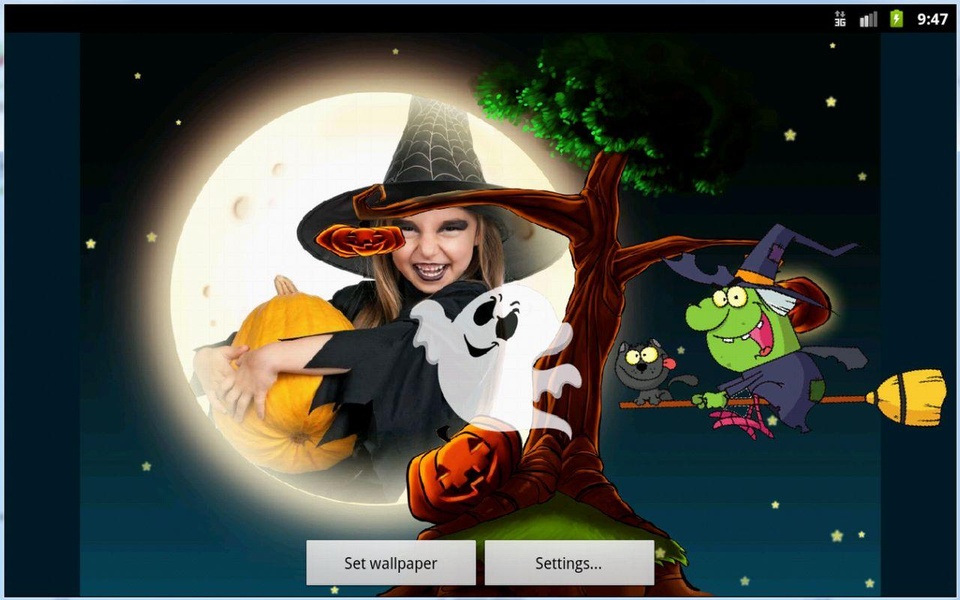 Halloween Kids Photo Frame - Preview 1