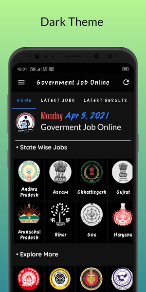 Government Job Online - Preview 1