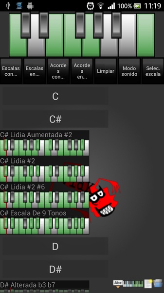 MusicScalesDavidKBD - Preview 5
