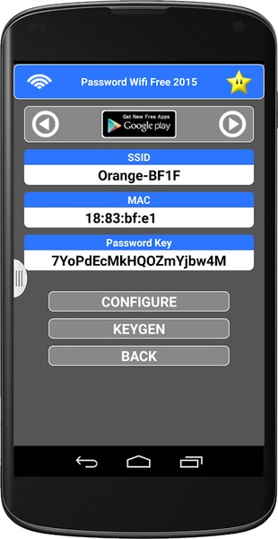 Password Wifi Free 2015 - Preview 5