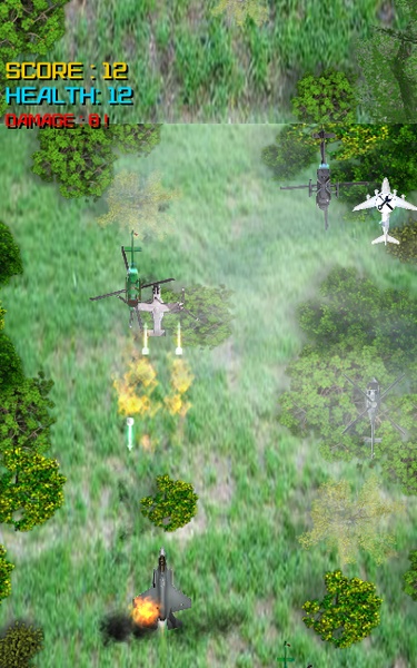 Air Jet Fighter vs Helicopters - Preview 3