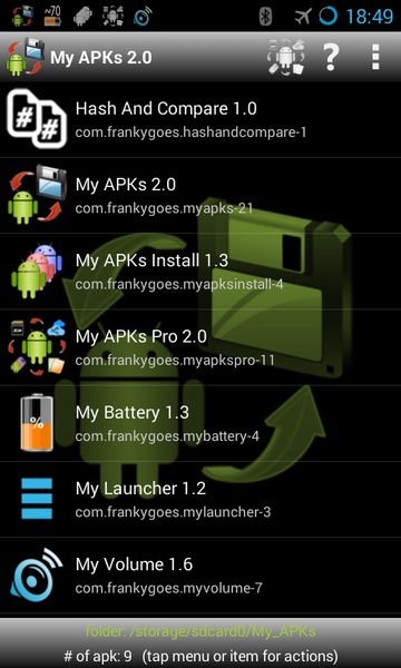 My APKs - Preview 1