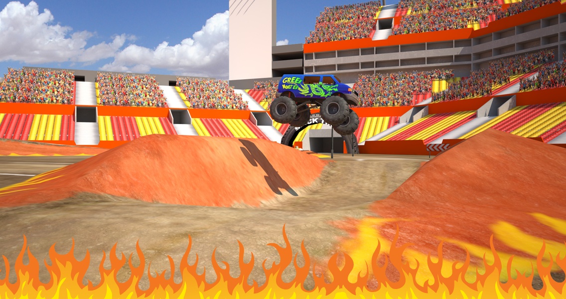 Crazy Driver Monster Truck 3D - Preview 11