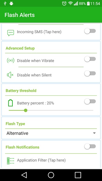 Flash Alert Pro - Preview 2