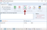Web Phone and Email Extractor screenshot 5