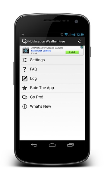 Notification Weather - Preview 9