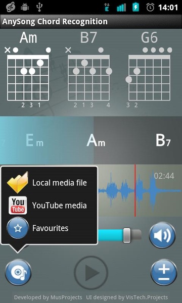 AnySong Chord Recognition - Preview 3