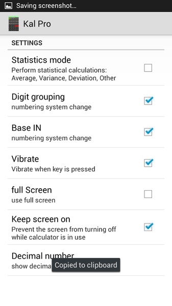 Kal Scientific calculator - Preview 1